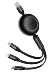 Baseus Bright Mirror 3 USB-C-Micro USB - Lightning Cable 66W 1.1m