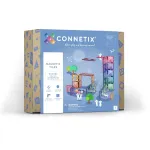 Magnetinės rutuliukų trasos papildymo rinkinys CONNETIX &bdquo;Pastel Ball Run Expansion Pack&ldquo;, 80 dalių