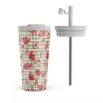 Heirloom - Travel Mug, 500 ml / Flap & Straw Set