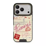 Library Card - iPhone 17 Pro Case, Elite Dark (MagSafe) / Gold