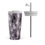 Spooky - Travel Mug, 500 ml / Flap & Straw Set