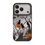 Trick or Treat - iPhone 17 Pro Case, Elite Mirror Dark (MagSafe) / Gold
