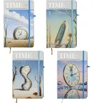 Užra&scaron;ų knyga TIME Notes, Centrum, A5, 80 lapų, 77gsm, linija, kietu vir&scaron;eliu, su skirtuku ir gumele