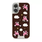 Cloud Hopping - iPhone 16 Case, Elite Light (MagSafe) / Silver