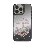 All-Fire - iPhone 16 Pro Case, Elite Mirror Dark (MagSafe) / Silver