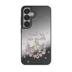 All-Fire - Samsung Galaxy S25 Plus Case, Elite Mirror Dark (Magnetic) / Silver