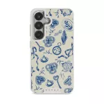 Tea Party - Samsung Galaxy S25 Case, Elite Light (Magnetic) / Silver