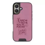 Read Me - iPhone 16 Case, Elite Dark (MagSafe) / Gold