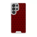 Red Velvet - Samsung Galaxy S25 Ultra Case, Elite Light (Magnetic) / Silver