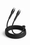 Quik Accessories QK-1011 Soft Silicone 60W Charging & Data Cable USB-C to USB-C 1m