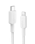 Laidas Anker 322 USB-C to Lightning Cable (6ft Braided) White
