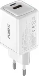 GaN PD 48W USB-C + USB-A White