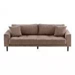 Trivietė sofa Lido, 93 x 210 x 76 cm, Ruda