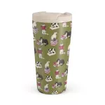 Curious Cat - Travel Mug, 500 ml / Flap
