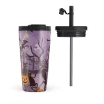 Trick or Treat - Travel Mug, 500 ml / Flap & Straw Set
