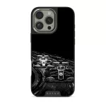 Apex - iPhone 16 Pro Case, Elite Dark (MagSafe) / Silver