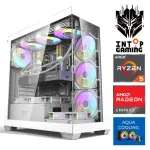 INTOP AQUA Ryzen 5 7500X3D 32GB DDR5 1TB SSD M.2 NVME RX9060XT 16GB no-OS