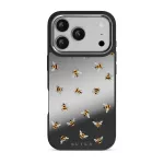 Honeycomb - iPhone 17 Pro Case, Elite Mirror Dark (MagSafe) / Silver