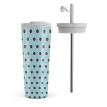Aqua Mocha - Travel Mug, 700 ml / Flap & Straw Set