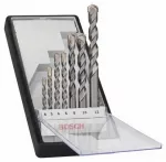&bdquo;Bosch&ldquo; cilindriniai betono grąžtai, 4, 5, 6, 10, 12, 8 mm, rinkinys (2607010545)