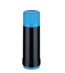 ROTPUNKT stiklinis termosas, talpa 0,500 l, juodas-el.-kingfisher (juoda-mėlynas)