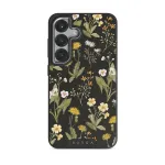 District Wildflowers - Samsung Galaxy S25 Plus Case, Elite Dark (Magnetic) / Silver