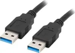 LANBERG cable USB-A M/M 3.0 0.5m black