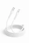 Quik Accessories QK-1022 Soft Silicone 27W Charging & Data Cable USB-C to Lightning 1m