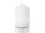 Pillar candle white 15x7 cm