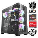 INTOP Ryzen 5 7500F 16GB DDR5 1TB SSD M.2 NVME RX9060XT 16GB no-OS