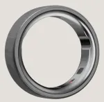 Ring 4 smart ring, Brushed silver, size 12