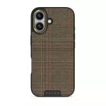 Favorite Coat - Plaid iPhone 17 Case, Elite Dark (MagSafe) / Gold