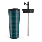 Midnight Pine - Travel Mug, 700 ml / Flap & Straw Set