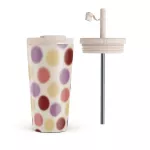 Double Trouble - Travel Mug, 500 ml / Flap & Straw Set