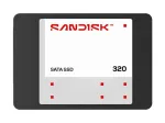 SANDISK 320 SATA III SSD 250GB 2.5inch