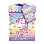 Baylis & Harding - Baylis & Harding Gift Box of Body Care Products and Hair Ties - Unicorn, 6 pcs
