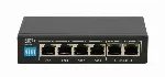 Extralink EX.14831 tinklo komutatorius Ne-valdomas L2 Fast Ethernet (10/100) Maitinimas per Eternetą (PoE) Juoda