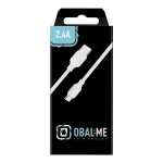 OBAL:ME Simple USB-A/USB-C Cable 1m / white