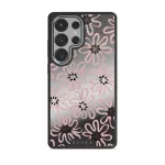 Lambada - Samsung Galaxy S25 Ultra Case, Elite Mirror Dark (Magnetic) / Silver