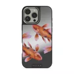 Zen - iPhone 16 Pro Case, Elite Mirror Dark (MagSafe) / Silver