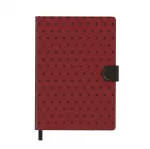 Red Velvet - Notebook, A5 (14.8 x 21cm) / Grid