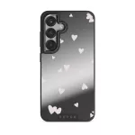 Love Notes - Samsung Galaxy S25 Case, Elite Mirror Dark (Magnetic) / Gunmetal