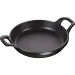 Round baking dish Staub Black 750 ml