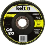 &bdquo;Geko&ldquo; 125 mm P80 lamelių diskinis &scaron;lifavimo diskas (K00003)
