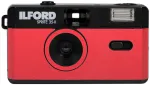 Juostinis Fotoaparatas - Ilford Sprite 35-II Juodas/Raudonas 31 mm f/9 1/120 s 122 g 119 &times; 67 &times; 44 mm