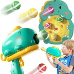 WOOPIE Smiginio žaidimas Dinozaurų strėlių pistoletas ant kamuoliukų Velcro Shot Shield Ta&scaron;kai &Scaron;audymas