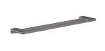 Hansgrohe AddStoris - Dvigubas rank&scaron;luosčių džiovintuvas, 65 cm ilgis, &scaron;lifuoto juodo chromo spalvos 41743340