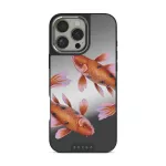 Zen - iPhone 16 Pro Max Case, Elite Mirror Dark (MagSafe) / Silver