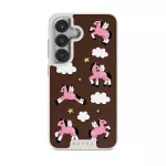 Cloud Hopping - Samsung Galaxy S25 Plus Case, Elite Light (Magnetic) / Silver