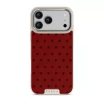 Red Velvet - iPhone 17 Pro Max Case, Elite Light (MagSafe) / Silver
